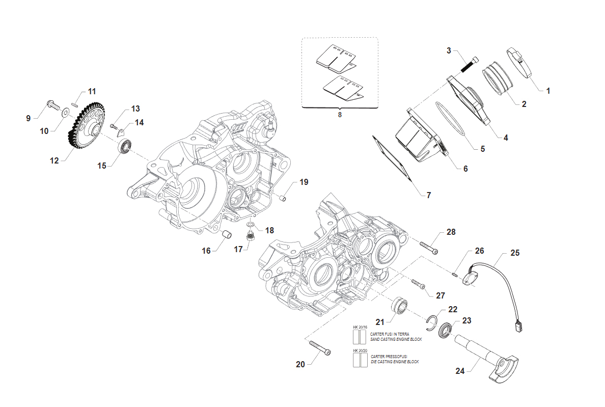 2T 250,300 EN/MX/FI EN/FI MX/FI SMR 2026 - MOTOR - CONTRAÁRBOL Y PAQUETE LAMINAR